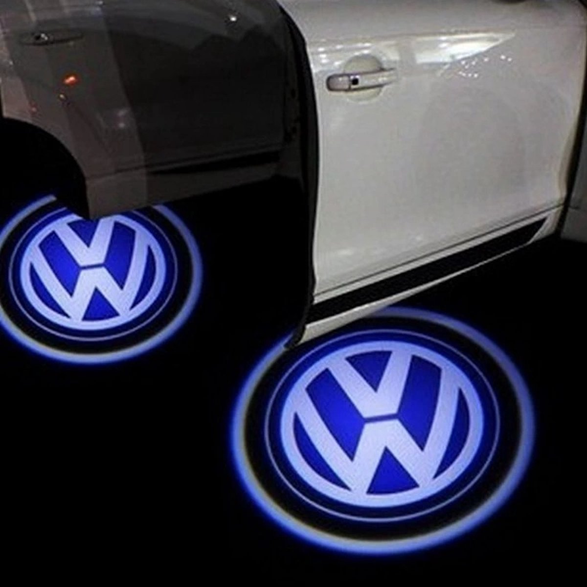Volkswagen auto deur logo Projector | Auto deur verlichting | Volkswagen accessoires - Set van 2 stuks | Cadeau